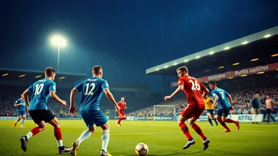 A rainy night for Dungannon Swifts and S. Anderson's brilliance